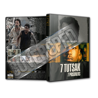 7 Tutsak - 7 Prisioneiros - 2021 Türkçe Dvd Cover Tasarımı